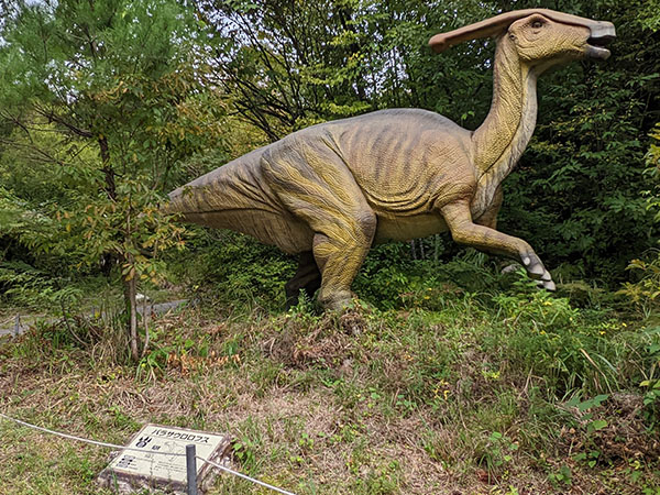 かつやまディノパークの恐竜