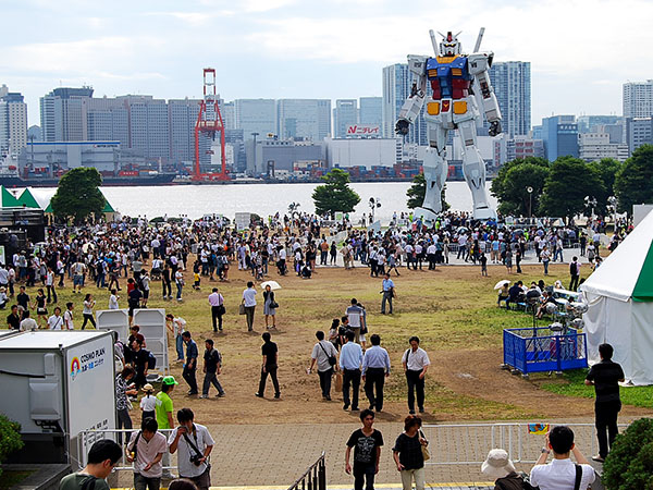お台場のガンダム