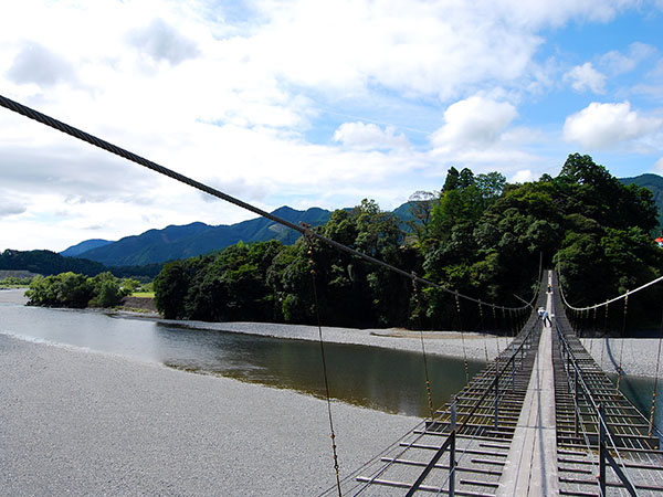塩郷の吊り橋